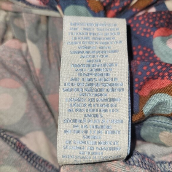 BODEN Dress, 10, Jersey, Multicolor circles/Polka dots, sash, 3/4 sleeves - Picture 15 of 15